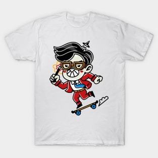 Prof. Wizard Skater T-Shirt